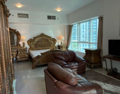 Luxurious master bedroom for rent in Dubai Marina