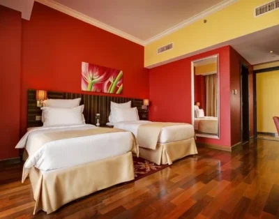 Two-bedroom apartment for rent in Dubai Land Residence